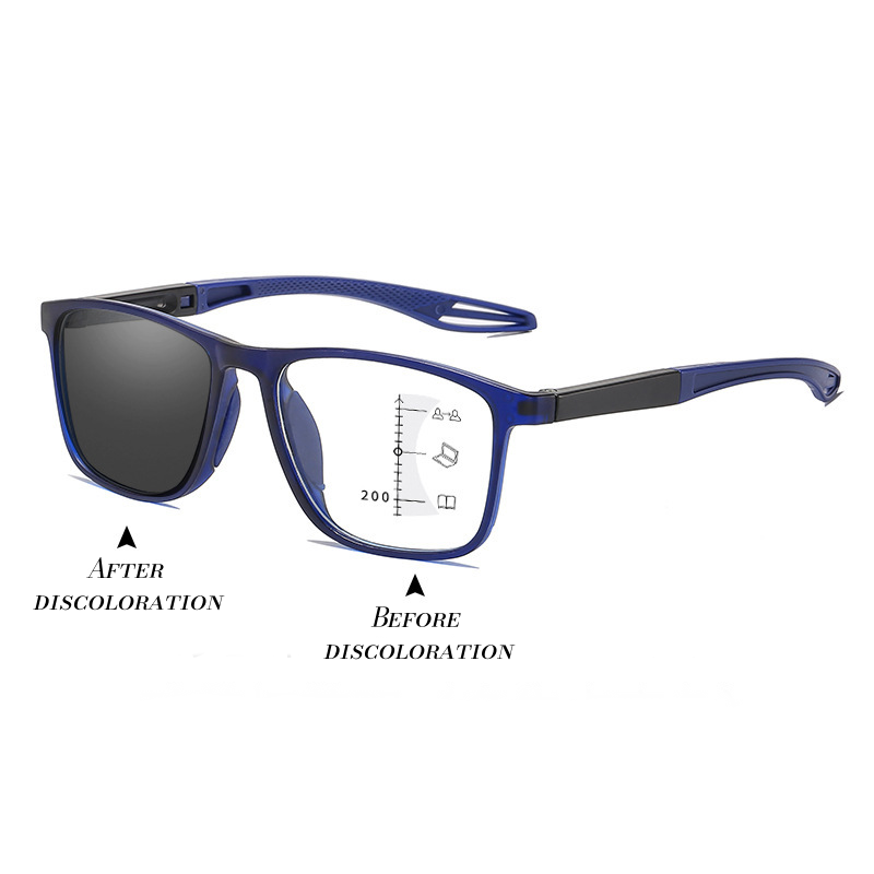 👓Sports-style 2-in-1 UV-protective photochromic reading glasses