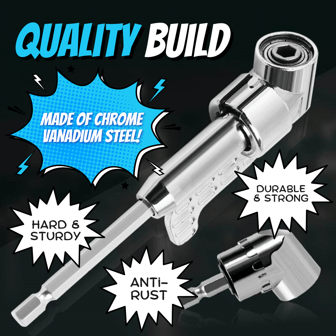 🔧Last Day 50% OFF - 105 Degree Right Angle Drill Adapter