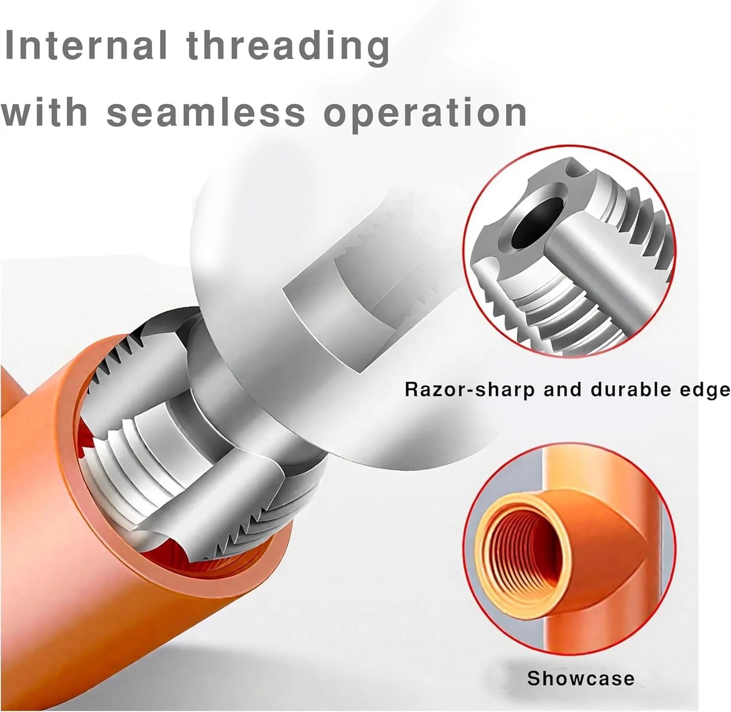 🔥Last Day 50% OFF🛠️🔥Pipe Tapping and Threading Tool | Dual-Specification Compatible