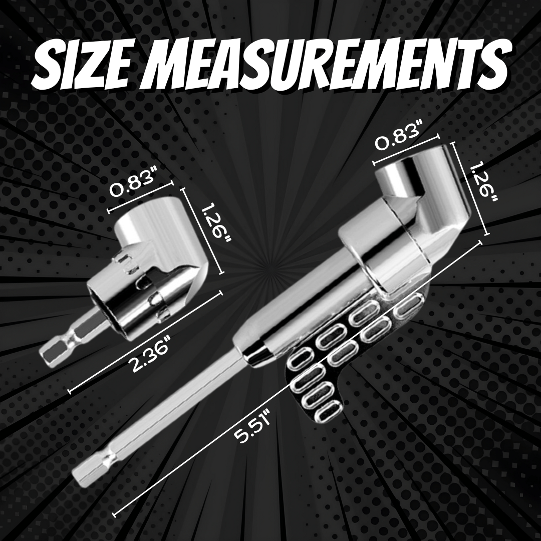 🔧Last Day 50% OFF - 105 Degree Right Angle Drill Adapter