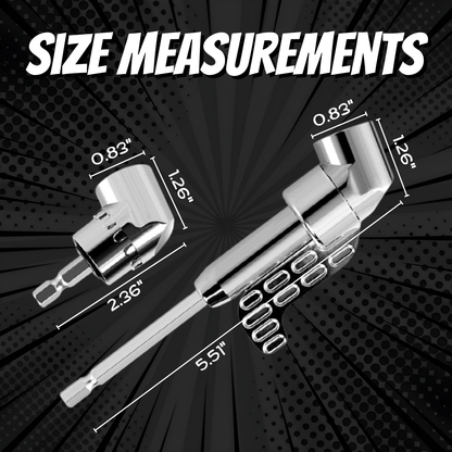 🔧Last Day 50% OFF - 105 Degree Right Angle Drill Adapter