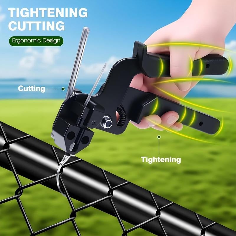 ✨LAST DAY SALE 49% OFF 🔥Stainless Steel Cable Tie Gun with Metal Zip Ties
