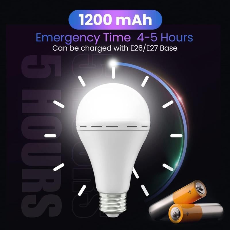 ✨LAST DAY SALE 50% OFF 🔥Rechargeable Emergency Light Bulbs