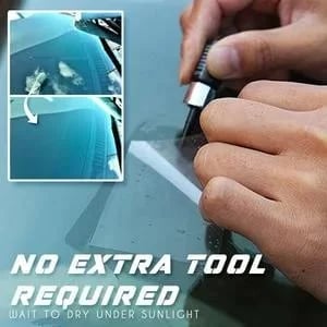 🚗Cracks Gone Glass Repair Kit (New Formula)🪞Glass Repair | Durable invisible Fix💯