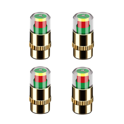 🔥Last Day 50% OFF💥4Pcs Car Tire Pressure Monitor Valve Stem Caps