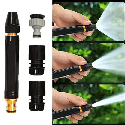 ✨ Last Day: 50% OFF 🔥 High-Pressure Hose Spray Gun with Brush Attachment