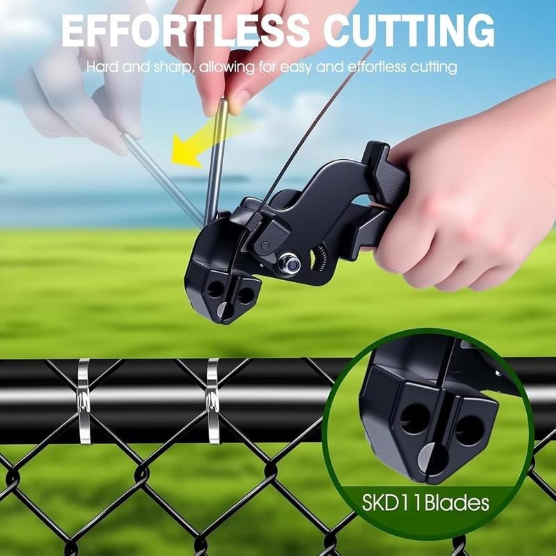 ✨LAST DAY SALE 49% OFF 🔥Stainless Steel Cable Tie Gun with Metal Zip Ties