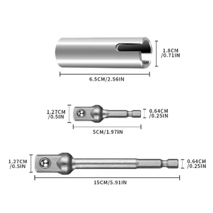 🛒Best Price Guaranteed🔥Stainless Steel Trailer Jack Electric Drill Adapter