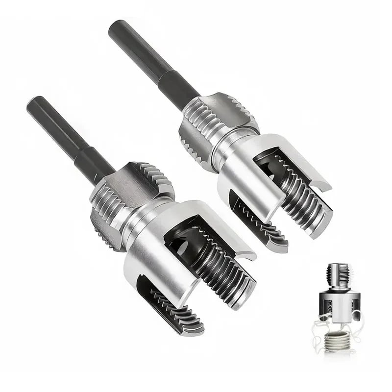 🔥Last Day 50% OFF🛠️🔥Pipe Tapping and Threading Tool | Dual-Specification Compatible