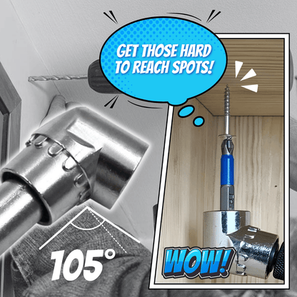 🔧Last Day 50% OFF - 105 Degree Right Angle Drill Adapter