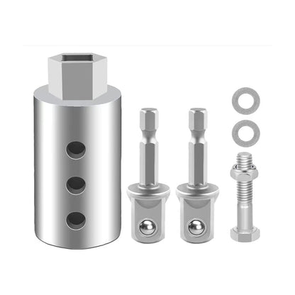 🛒Best Price Guaranteed🔥Stainless Steel Trailer Jack Electric Drill Adapter