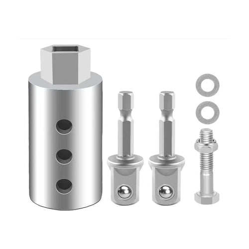 🛒Best Price Guaranteed🔥Stainless Steel Trailer Jack Electric Drill Adapter