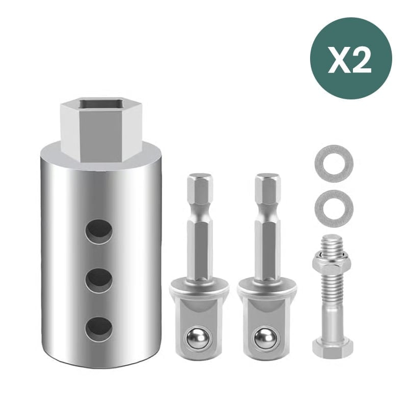 🛒Best Price Guaranteed🔥Stainless Steel Trailer Jack Electric Drill Adapter