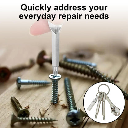 💥Only $16.99 Last Day Promotion!🎁🛠️ 4-in-1 Pocket Mini Tool Keychain