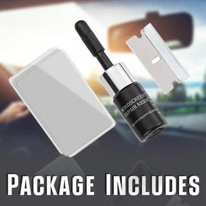 🚗Cracks Gone Glass Repair Kit (New Formula)🪞Glass Repair | Durable invisible Fix💯