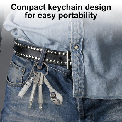 💥Only $16.99 Last Day Promotion!🎁🛠️ 4-in-1 Pocket Mini Tool Keychain
