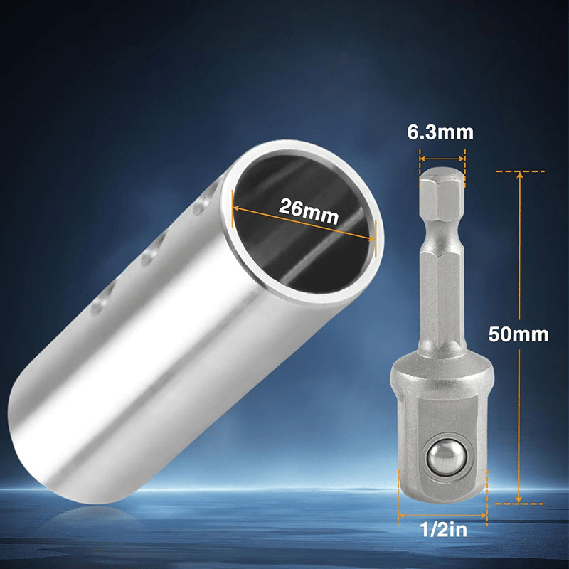 🛒Best Price Guaranteed🔥Stainless Steel Trailer Jack Electric Drill Adapter