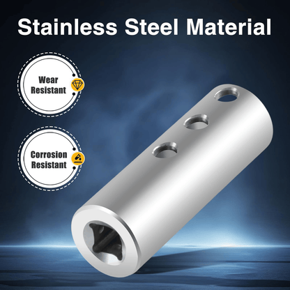 🛒Best Price Guaranteed🔥Stainless Steel Trailer Jack Electric Drill Adapter