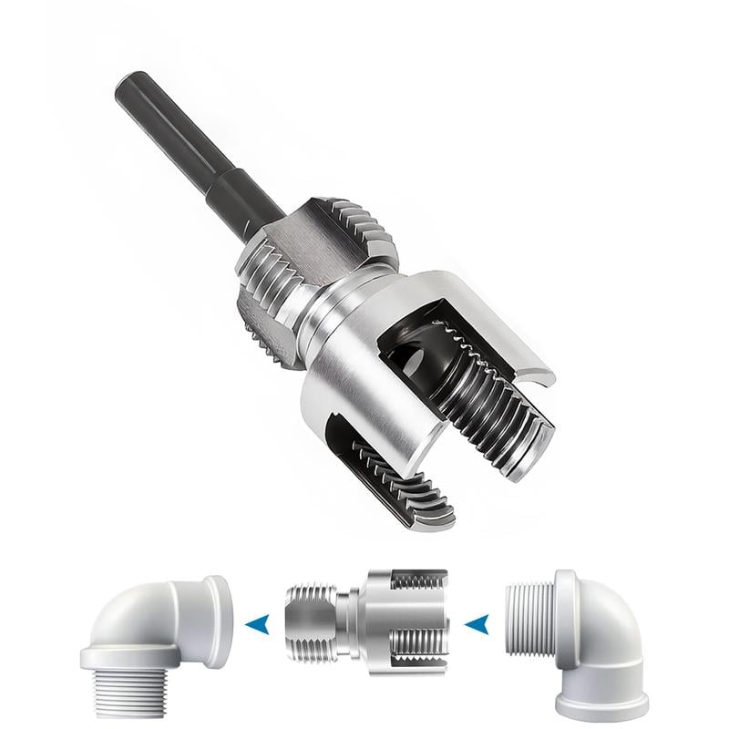 🔥Last Day 50% OFF🛠️🔥Pipe Tapping and Threading Tool | Dual-Specification Compatible
