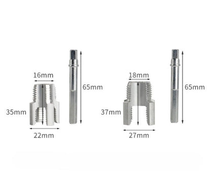 🔥Last Day 50% OFF🛠️🔥Pipe Tapping and Threading Tool | Dual-Specification Compatible