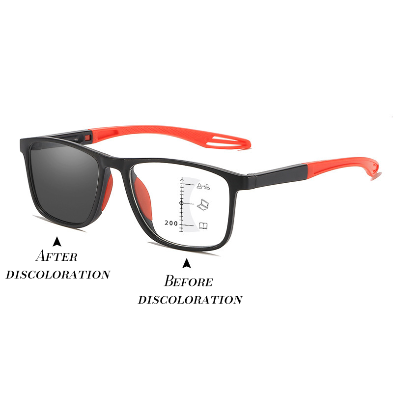 👓Sports-style 2-in-1 UV-protective photochromic reading glasses