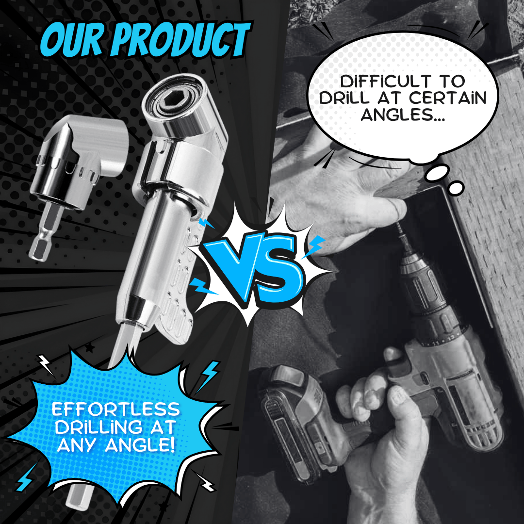🔧Last Day 50% OFF - 105 Degree Right Angle Drill Adapter