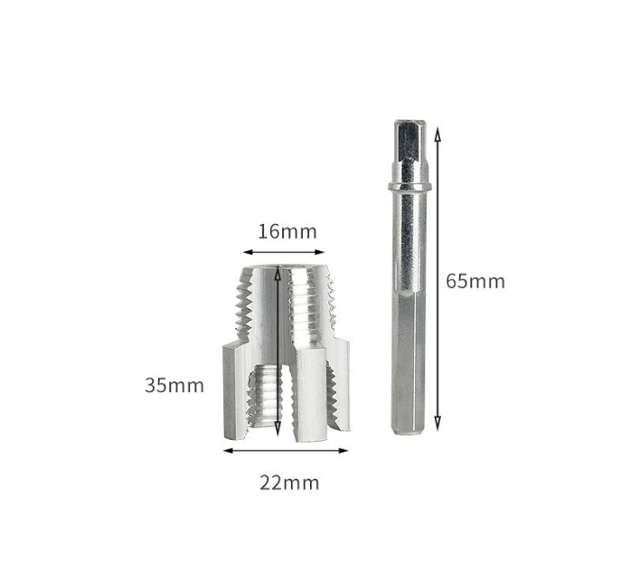 🔥Last Day 50% OFF🛠️🔥Pipe Tapping and Threading Tool | Dual-Specification Compatible