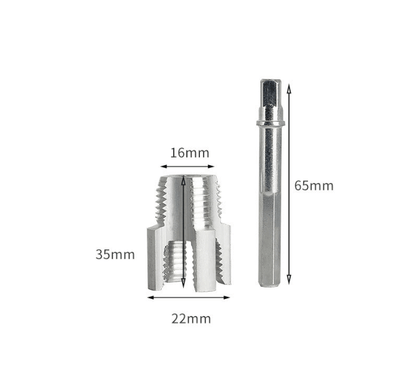 🔥Last Day 50% OFF🛠️🔥Pipe Tapping and Threading Tool | Dual-Specification Compatible